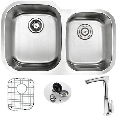 ANZZI MOORE Series KAZ3220-034B Kitchen Sink Kitchen Sink ANZZI